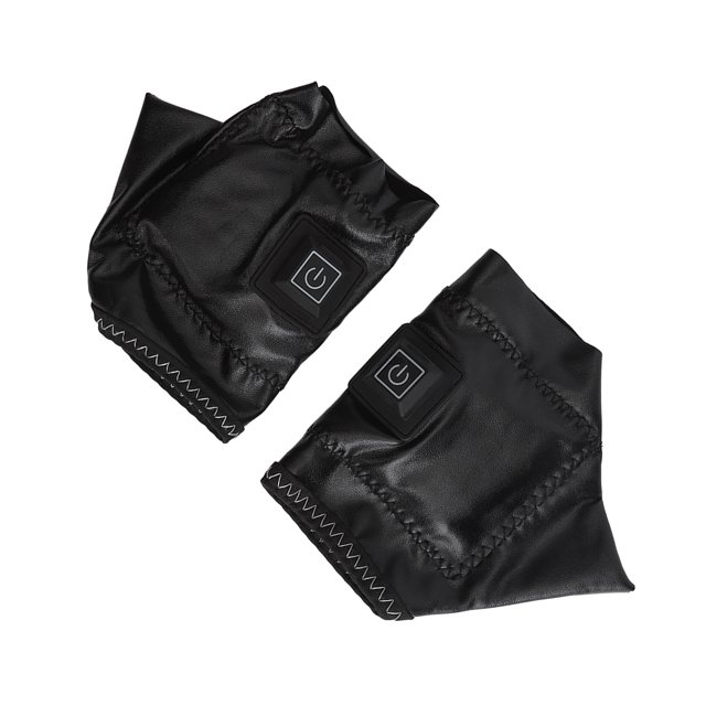 Heating Half Finger Gloves, Automatic Shutdown Electric Heating Gloves For Women For Winter