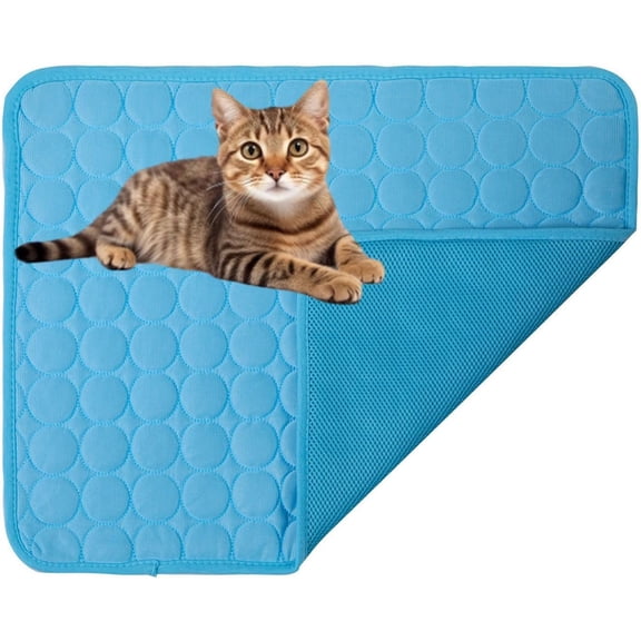 Kittra Cooling Mat for Cats,Portable Summer Pet Cooling Mat Cooling Mat for Cats