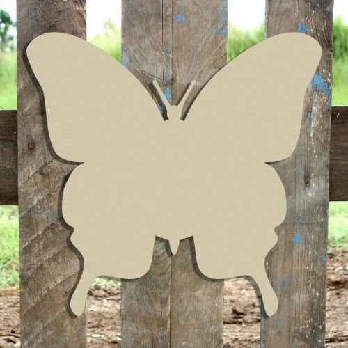 100 set laser-cut butterflies mdf 3mm Mdf Craft Shape Blank 