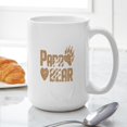 thumbnail image 4 of CafePress - Papa Bear - 15 oz Ceramic Large White Novelty Mug, 4 of 6