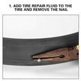 thumbnail image 4 of Tire Repair Fluid under $5! Xqxayjr Tire Repair Fluid, Bike Motorcycle Car Tire Sealant, Puncture Self-Repair Adhesive, 380ml Vacuum Tire Fix Liquid for Emergency Use, 4 of 9