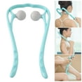thumbnail image 1 of Neck And Shoulder Massager for Home Office Travel Deep Tissue Trigger Point Manual Massager Adjustable Pressure Massage Balls for Deep Tissue Muscle Relaxation, 1 of 8