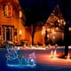thumbnail image 5 of Adornos animados divertidos de Navidad, cadena de luces para jardín, nieve, marco decorativo brillante, señal, decoración de celebración para interiores y exteriores, 5 of 7
