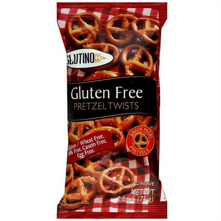 Glutino Pretzel Twists, 2.6 oz (Pack of 20)