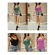 thumbnail image 3 of Camiseta sin mangas de punto sin mangas con cuello en V para mujer Camisola informal Irfora Chaleco de mujer, 3 of 7