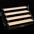 thumbnail image 3 of serony Acrylic Riser Stand Shelf for Figure Toys display for collectibles toy shelf shelf Display Rack acrylic stands 4 layer 15.7inch width, 3 of 9