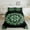 Black Green, variant on 7 Pieces Hippie Mandala Bedding Comforter Sets Chic Floral Bed in a Bag for Girls Women, Hippie Paisley King Bedding Sets Black and Green Comforter Set, Bohemian Flower Bedding Sets & Collections