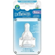 Dr Browns 2pk Std Nipple Lvl4