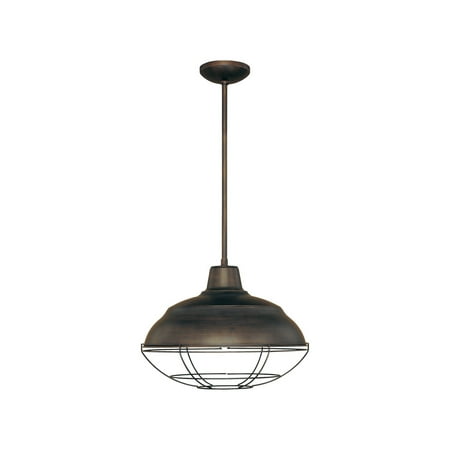 

Millennium Lighting Neo-Industrial 1 Light Mini-Pendant Fixture in Rubbed Bronze