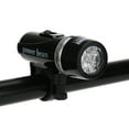 thumbnail image 2 of Super Bright LED Bike Headlight Front Light 3 Modes Bicycle Cycling Safety Lamp Night Riding Flashlight Mount with Bracket AAA Batteries, 2 of 7