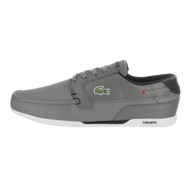 lacoste men's dreyfus qs1 casual shoe sneaker, grey/black, 7.5 m us - Walmart.com