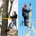 thumbnail image 4 of 1 Pack Tree Climbing Belt Restraint Lanyard Hunting Safety Belt with Adjustable Lanyard, 4 of 8