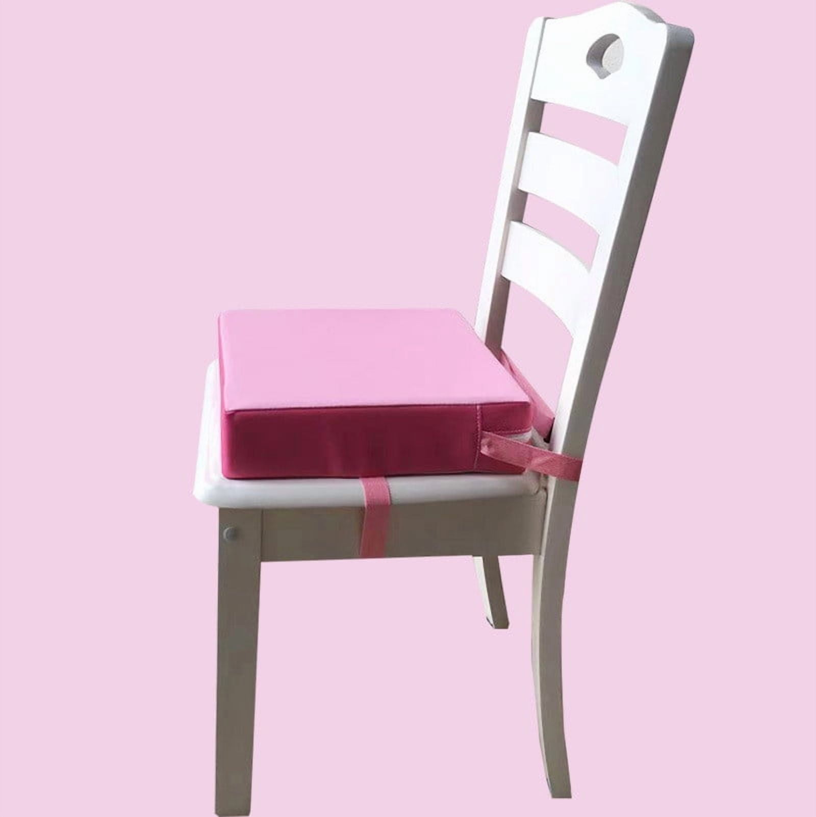 Lunxisen 1 Pcs Dining Chair Heightening Cushion Portable Dismountable Adjustable Highchair Booster for Baby Toddler Kids Infant Washable Thick Chair Seat Pad Mat