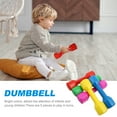 thumbnail image 2 of 5 PCS Dumbbell for Kid Plastic Hand Dumbbell Kindergarten Sports Equipment, 2 of 8