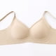 thumbnail image 5 of Brasieres de Mujer Tela de Mantequilla Bralette Cómodo sin Costuras para Push up, sin Relleno, sin Aros, Ligeramente Forrado, para Uso Diario Extra Grande, 5 of 9