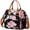 A7: Romantic Peony, variant on Insulated Lunch Bags for Women Men, Adult Lunch Box for Female Teacher Nurse Mom, Fashion Ladies Lunch Tote Bag for Work, Stripes