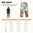 thumbnail image 3 of Fotbe Watercolor African Animals Wildlife Pantalones de Pijama para Mujer, Pantalones de Dormir, Pantalones Pj con Cordón y Bolsillos-Large, 3 of 6