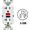 White, variant on Leviton GFCI Receptacle in Ivory — UL Listed for US Residential Electrical Code Compliance, Drop-in NEC-Standard Wiring