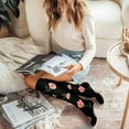 thumbnail image 3 of CAILDANL Hebe Compression Socks for Women & Men Circulation(6 pairs)-Graduated Supports Socks for Running, Athletic Sports, 3 of 7