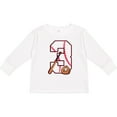 thumbnail image 3 of Inktastic Baseball Third Birthday Three Years Old Boys or Girls Long Sleeve Toddler T-Shirt, 3 of 5