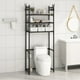 thumbnail image 4 of Storage Rack Above The Toilet Stainless Steel 3-layer Bathroom Storage Rack Bathroom Storage And Storage Can Accommodate Toiletries And Daily Necessities, 4 of 5