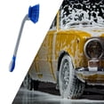 thumbnail image 4 of Cepillo de lavado de autos Lavado de detalles Mantenimiento Herramienta de limpieza de belleza de vehículos azul Acero neumático de rueda largo, 4 of 8