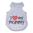 thumbnail image 2 of Camiseta de I Love Mommy Dog, grande Afortunado Sencillez, 2 of 4