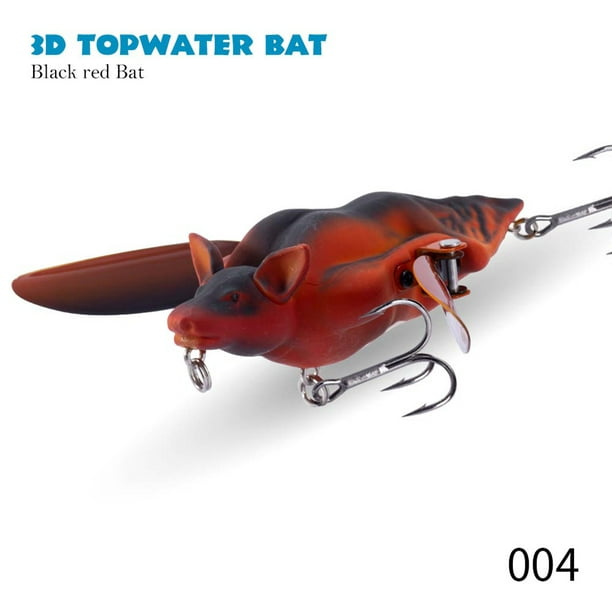 Leadingstar Lw331 Bionic 3d Bat Fishing Lure Floating Water 95mm 28g Crankbait 3 Hooks Artificial Pencil Baits Other 95mm 28g