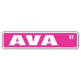 thumbnail image 1 of SignMission SS-730-AVA Panneau de Rue pour Chambre d'Enfants 7 x 30 Po - Ava, 1 of 1