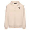 thumbnail image 2 of Men's Levelwear Khaki Colorado Rockies Uphill Oversized Full-Zip Hoodie, 2 of 4