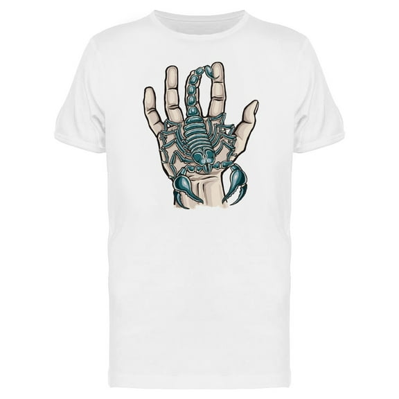 Scorpion On A Hand Tee Men's -Image by Shutterstock