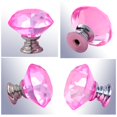 thumbnail image 3 of Pomos de armario FENSING, 20 unidades, 30 mm, cristal rosa, 3 of 7