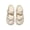 off-white, variant on Women EVA Clog Sandals Bow Mary Jane Closed Toe Breathable Non Slip Lightweight Casual Shoes