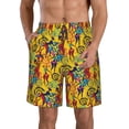 thumbnail image 1 of Balery Dancing African Women Traje de Baño Estilo Hawaiano para Hombre, Shorts de Secado Rápido con Bolsillos-Large, 1 of 6