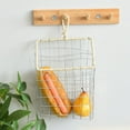 thumbnail image 3 of Lanytaeo Multi-Functional Wire Storage Basket Wall Storage Organizer Hanging Basket For Organizing Wall Storage Basket Bread Storage Holder (L), 3 of 8