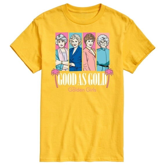 Golden Girls - Good As Gold Group Blocks - Men's Short Sleeve Graphic T-Shirt