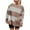 Pink, variant on ‌FDGIU Oversized Sweatshirt for Women - Fuzzy Fleece Crewneck Long Sleeve Pullover, 2025 Casual Fall Fashion
