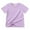 Purple, variant on Akiihool Girls Short Sleeve Shirts Girls' Casual Tees Breathable Kids Fashion (Brown,8-9 Years)