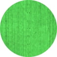 thumbnail image 1 of Ahgly Company Indoor Round Abstract Green Contemporary Area Rugs, 5' Round, 1 of 1