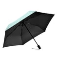 thumbnail image 2 of Pineapples Pattern Folding Umbrella UV50+ Waterproof Sun Protection Auto Open Close Compact Fiberglass Frame, 2 of 8