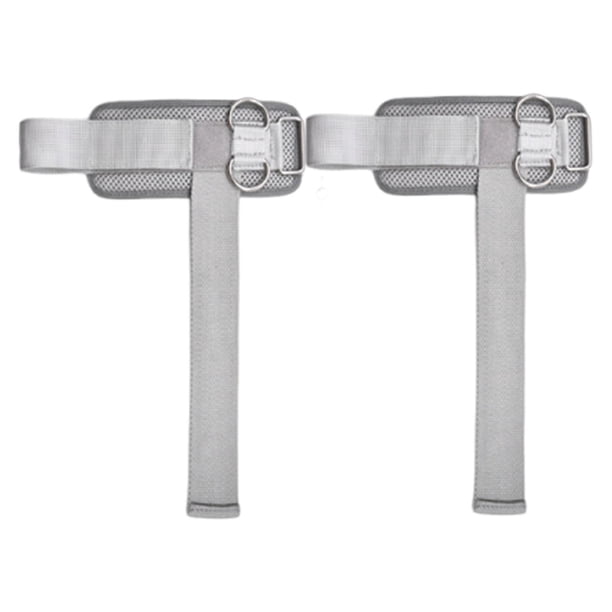 2 correas de muñeca para levantamiento de pesas, equipo de fitness para ejercicios de banco de gimnasio Gris
