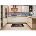 thumbnail image 5 of Ahgly Company Indoor Square Patterned Mauve Taupe Purple Novelty Area Rugs, 7' Square, 5 of 6