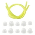 12 Pcs Carburetor Spare Parts Carb Primer Bulb Cap Small Fuel Pump for