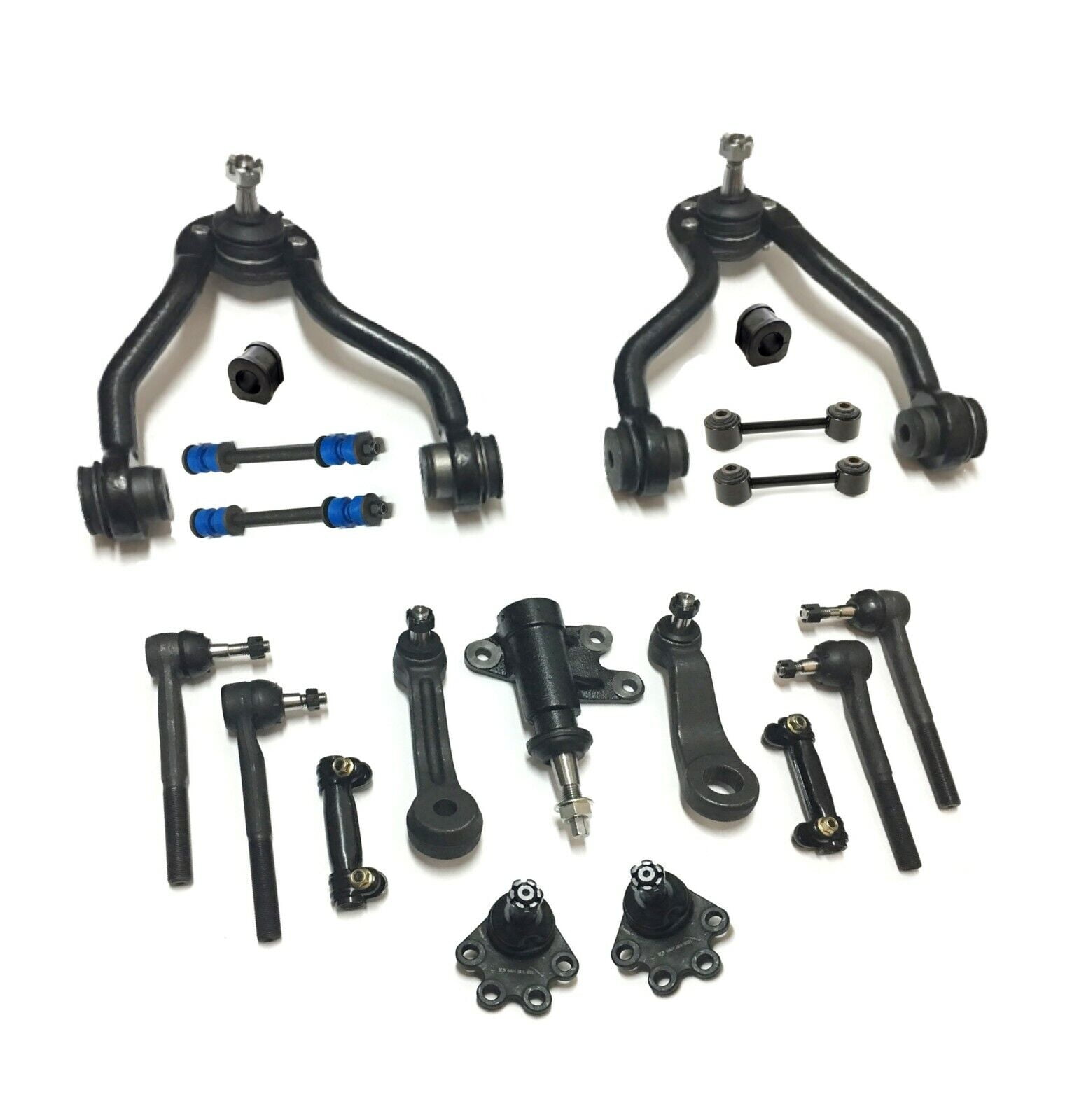 19 Pc New Suspension Kit Rear & Front Sway Bar Links Idler & Pitman