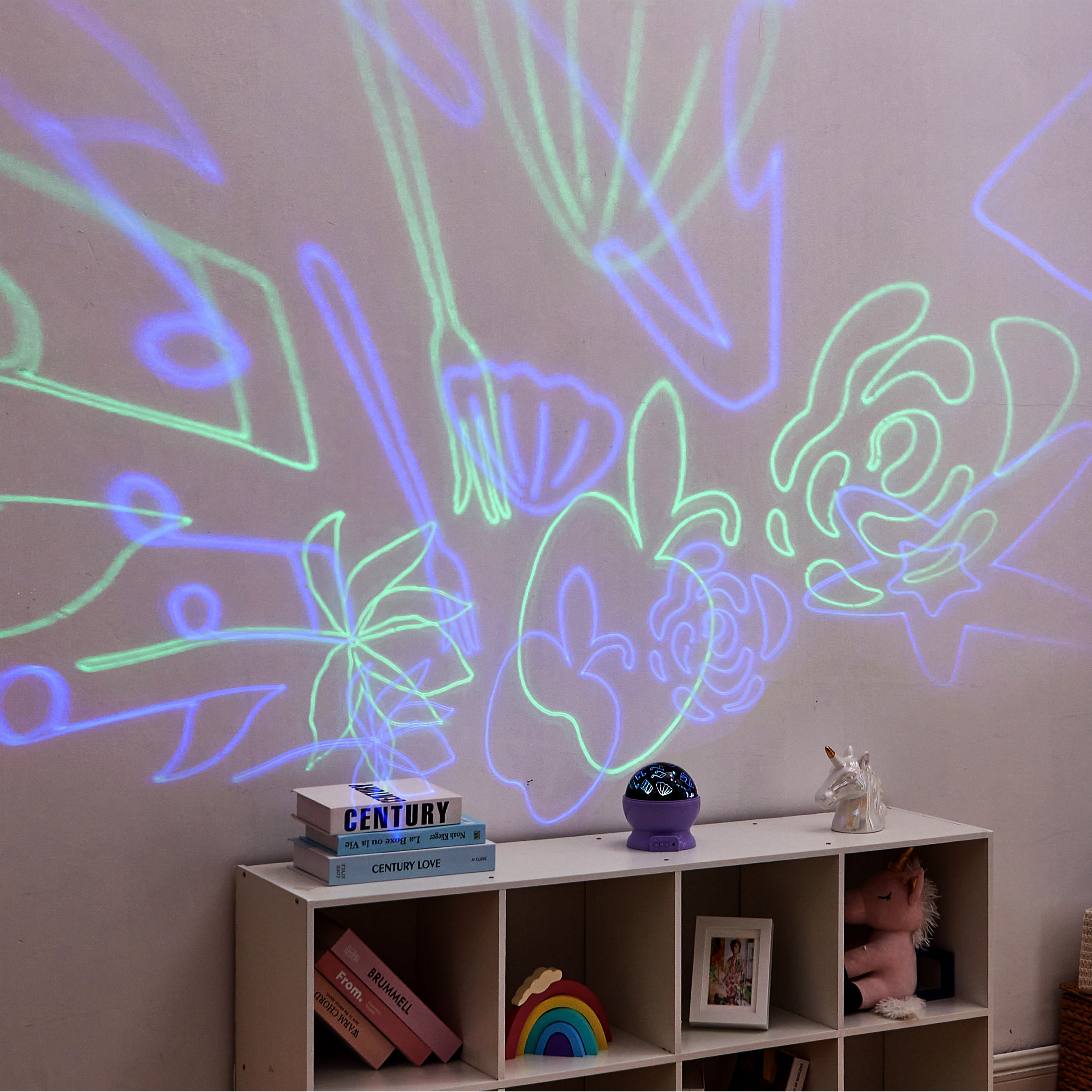Disney Princess Rotating Projector Lamp, 5.5"