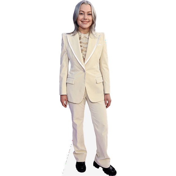 Phoebe Bridgers (White Suit) Lifesize Cardboard Cutout Standee