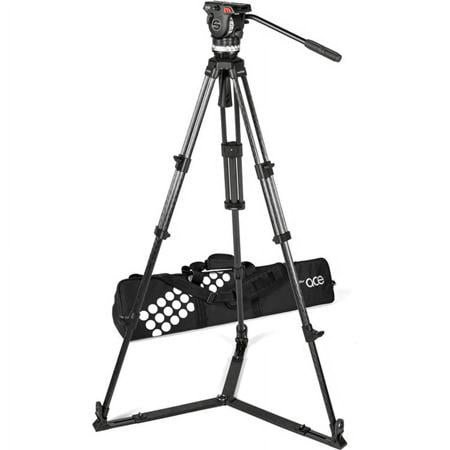 UPC: 5060520682600 | Ace XL 75mm Fluid Head with 75/2 3-Section Carbon Fiber Tripod and Ground Spreader