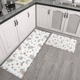 thumbnail image 2 of White Fairy Castle Pattern Kitchen Rugs Sets Of 2,Anti Fatigue Kitchen Mat Rugs Non Slip Washable,Decorative Kitchen Floor Mats for Kitchen,Sink,Laundry,17"x30"+17"x47", 2 of 7