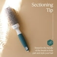 thumbnail image 4 of Osensia Blownout Small Ceramic Ion Thermic Round Brush for Blow Drying, 1.3 inch, 4 of 9