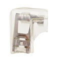 thumbnail image 1 of YXQ Conector de pala de terminal de engarzado de 6,3 mm con cubierta en ángulo recto tipo L plateado (50 piezas), 1 of 5